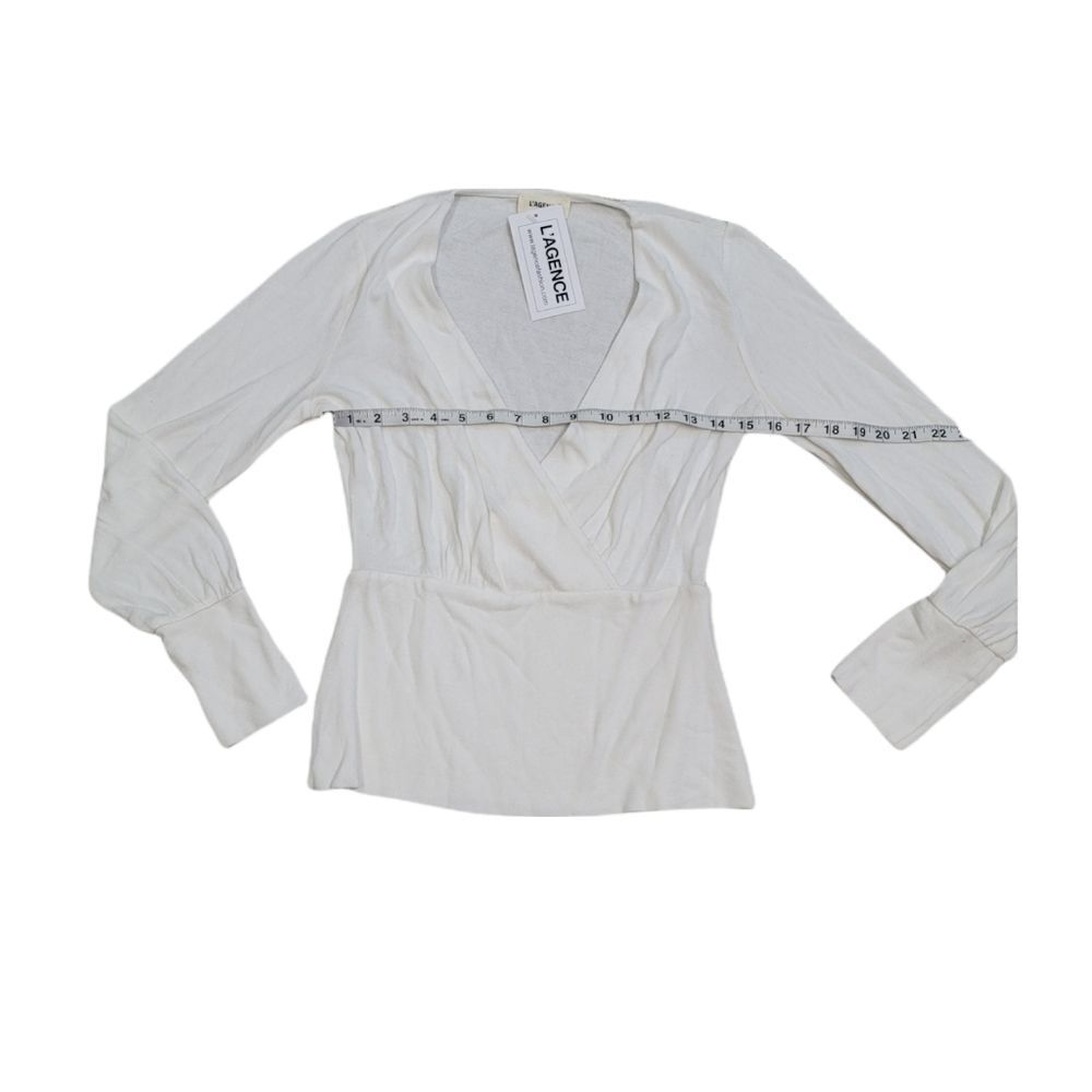 L'AGENCE Blair Surplice Pullover - Picture 8 of 11
